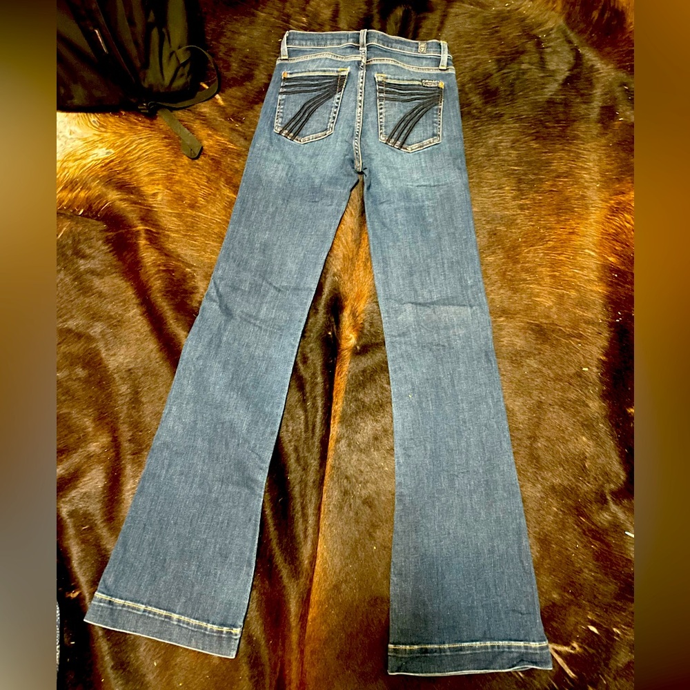 7 for all mankind jeans Size 25 LIKE NEW